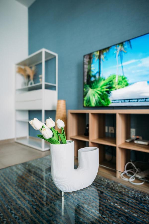 Relaxing Villa With Access To Pool And Beach 拉斯阿尔卡麦 外观 照片